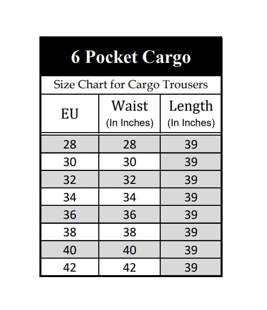 Brown 6 Pocket Men Cotton Cargo Trouser