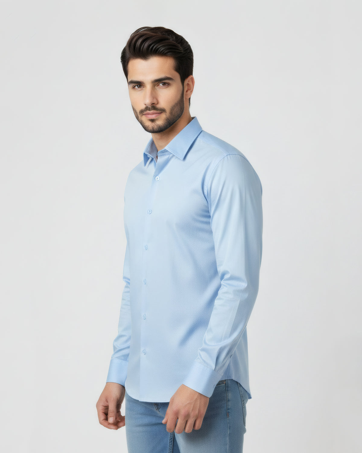 Premium Sky blue dress shirt